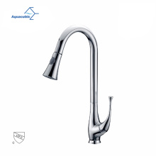 Kitchen Faucet Stainless Steel with Pull Down Sprayer Brushed Nickel Commercial Modern High arc Single Handle Kitchen Faucets